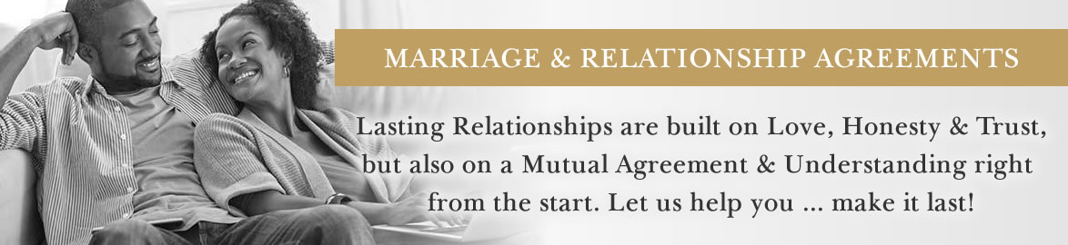 Marriage Agreements Antenuptial
